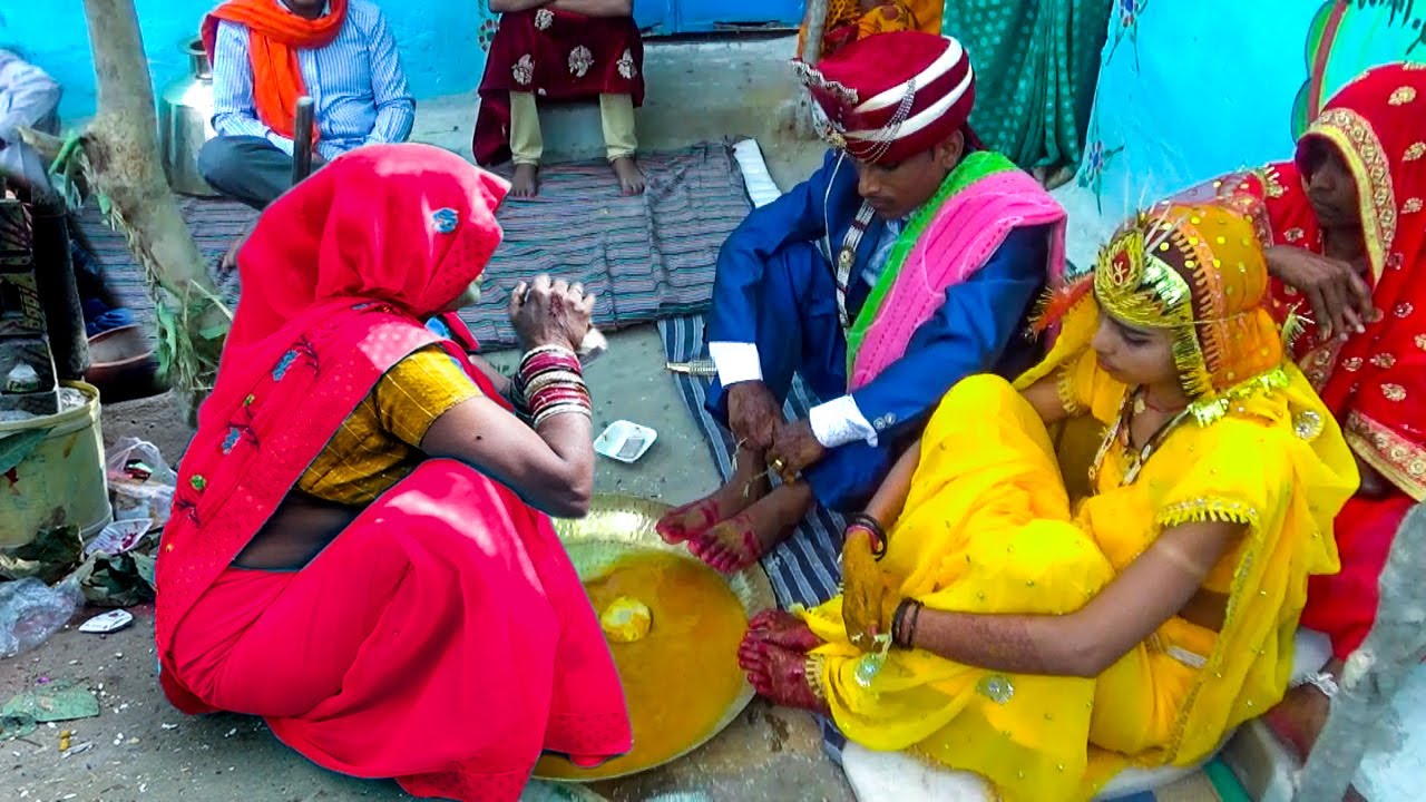 Indian Bagheli Shadi Susheel Sang Roshni Ka Vivah Jaimala & Chadav Ki Rasam #weddingvideo