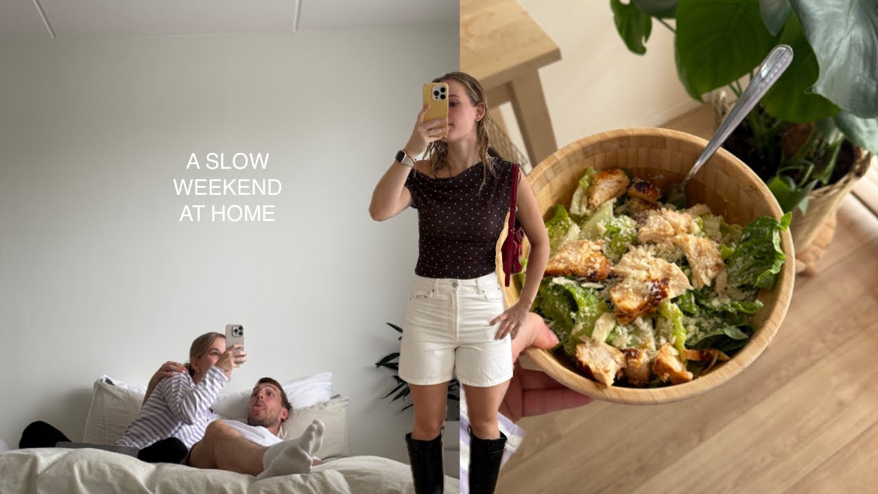 a slow weekend at home