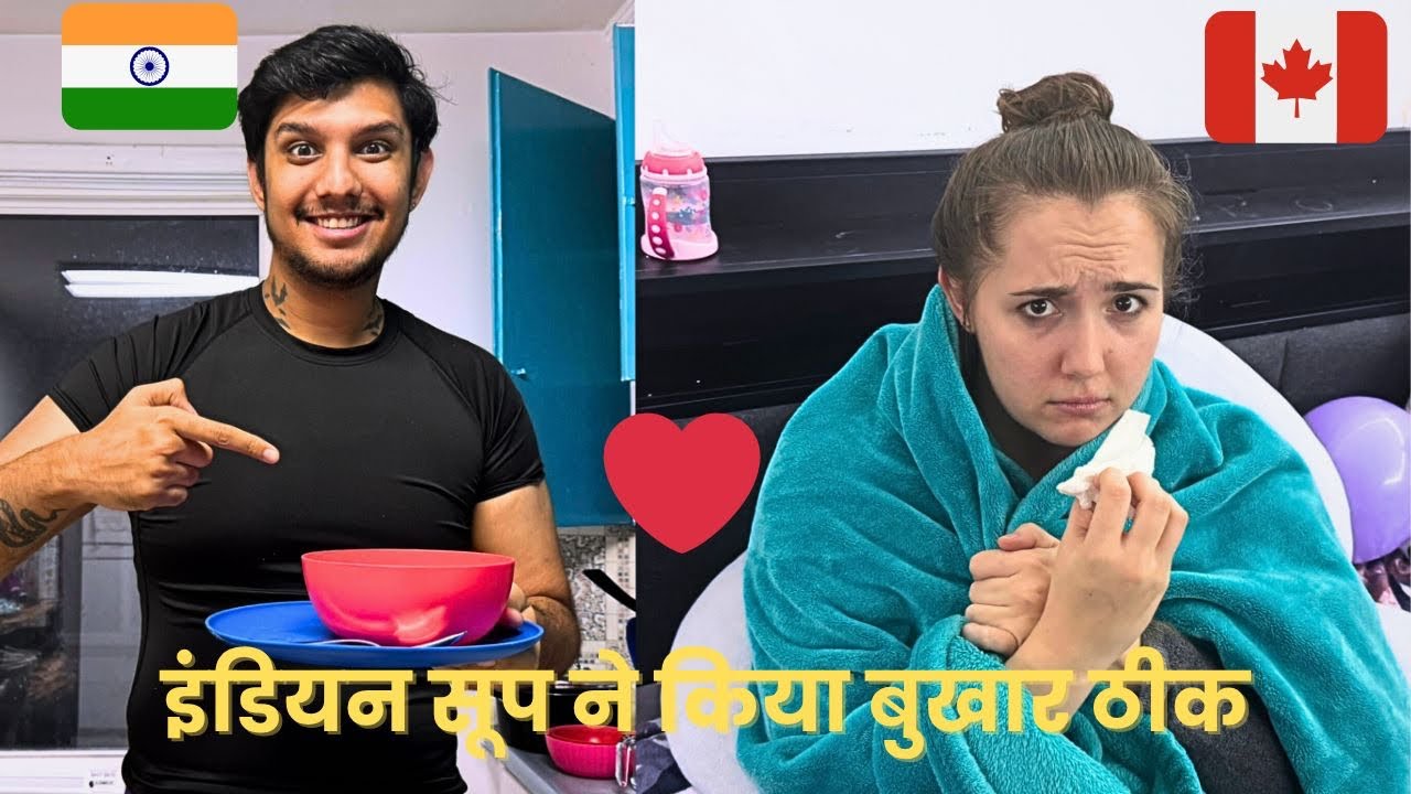 Foreign Wife Tried Indian Soup&hellip; What Happened Next 😱❤️
