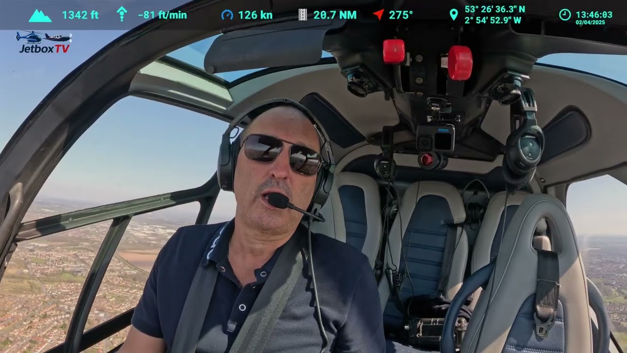 Полёт над футбольными стадионами Ливерпуля | G-HVRZ EC120 | Энфилд и Новый стадион Эвертона | Пол...