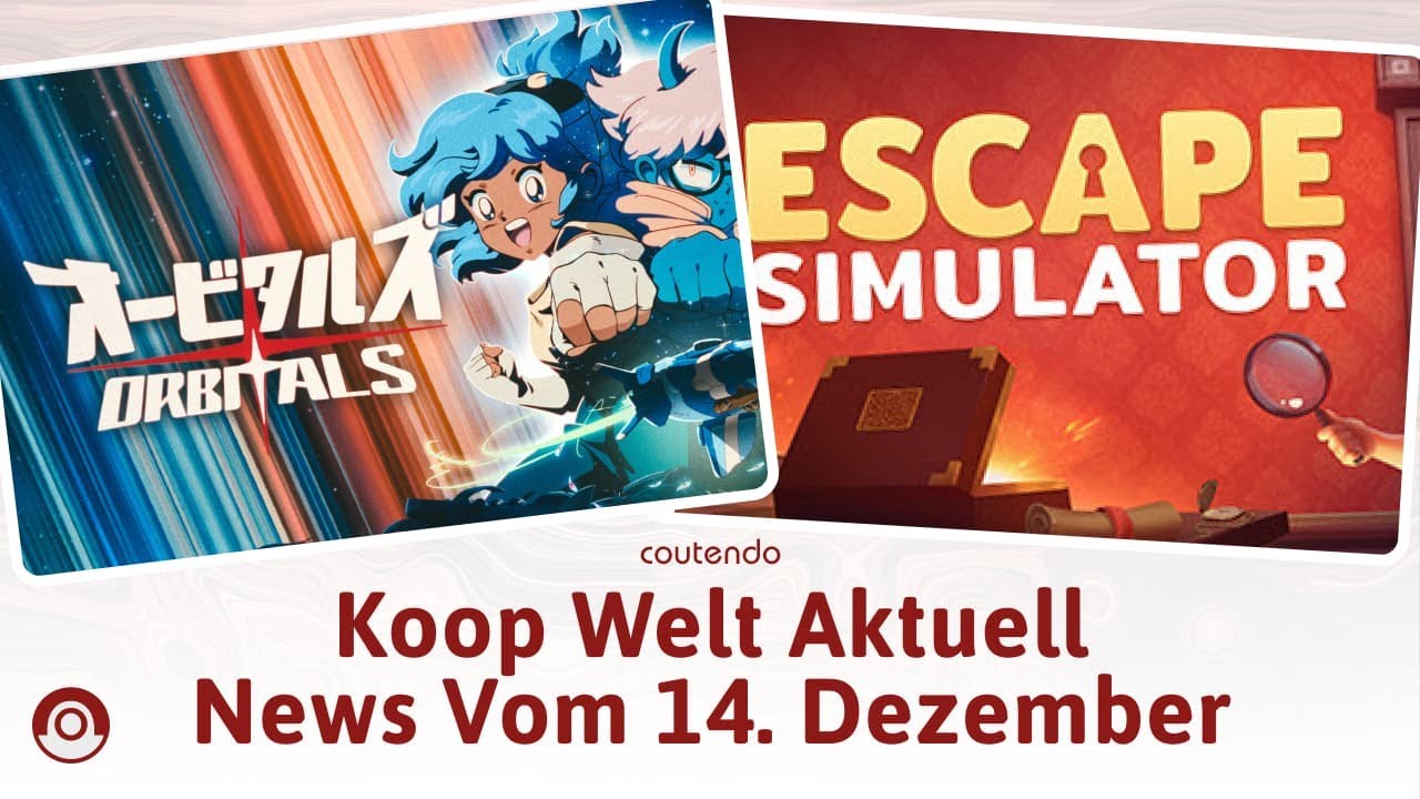 Viele neue Räume für Escape Simulator 2 | Orbitals - Koop-Abenteuer mit Retro-Anime-Flair