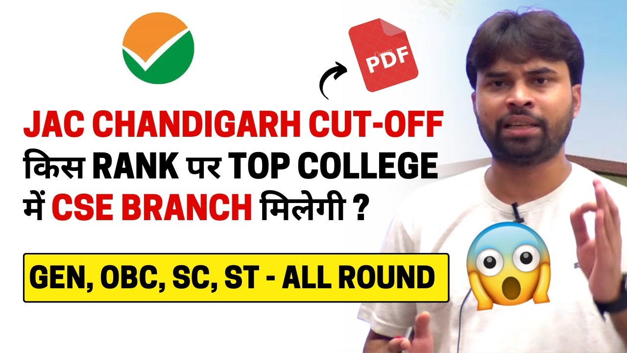 JAC Chandigarh Counselling 2022 | Cut-Off | Choice Filling | Gen, OBC, SC |  @thementa