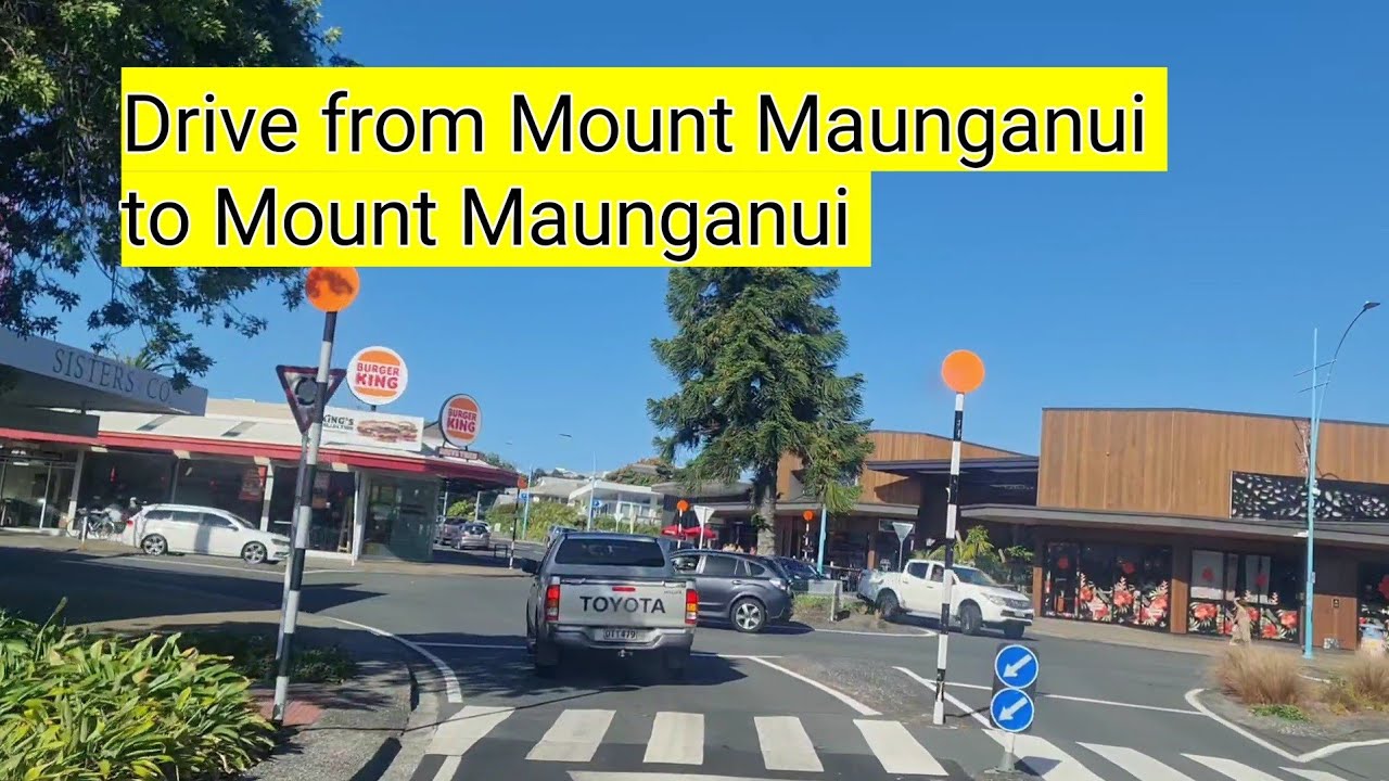 Drive from Mount Maunganui to Tauranga