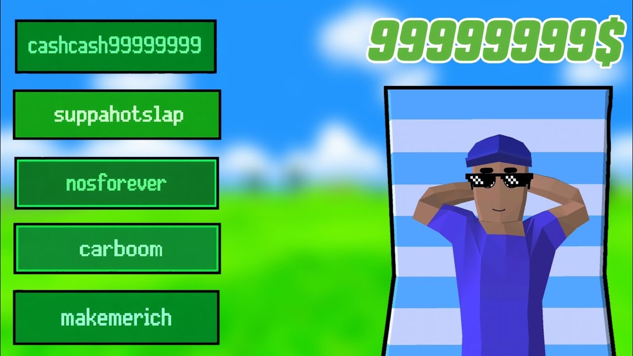 Top 10 Secret Cheat Codes in Dude Theft Wars!