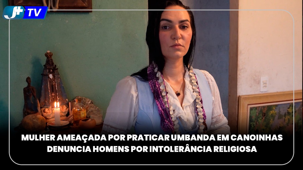 Mulher ameaçada por praticar Umbanda em Canoinhas denuncia homens por intolerância religiosa