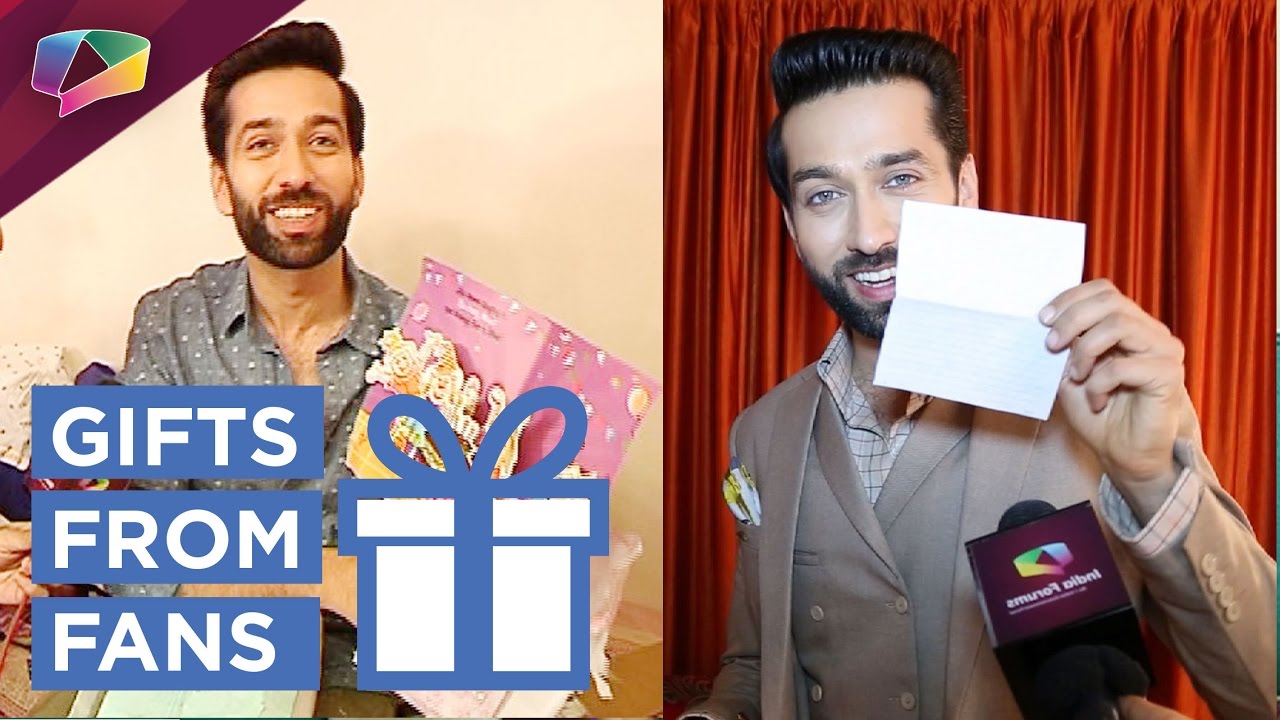 Nakuul Mehta Receives Gifts From Fans