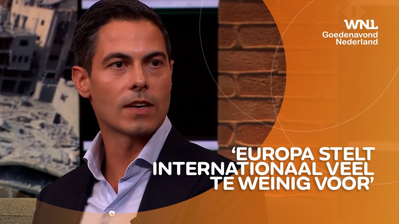Rob Jetten (D66) kritisch op zwak Europa over Gaza