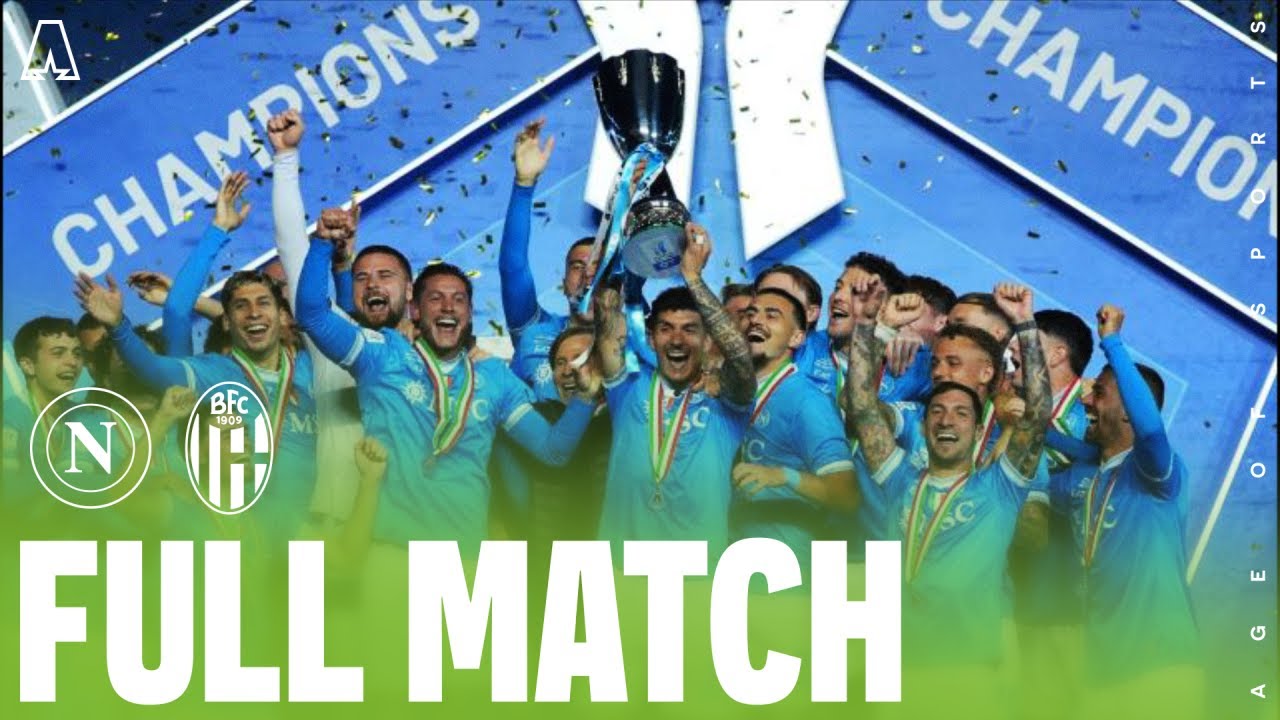 Supercoppa Italia 2025/26 Finale: Napoli vs Bologna - FULL MATCH