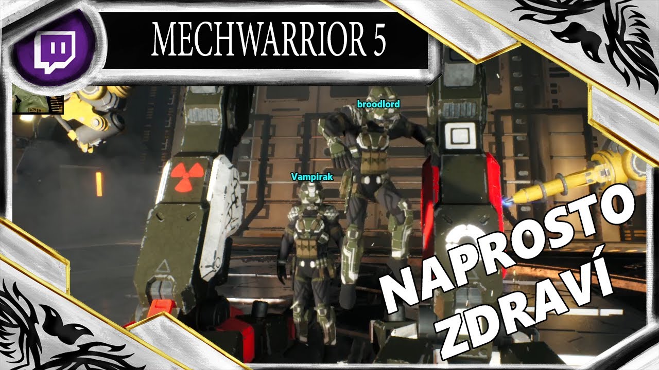 Mechwarrior 5 MERCS v podání naprosto stabilní bandy poprvé!