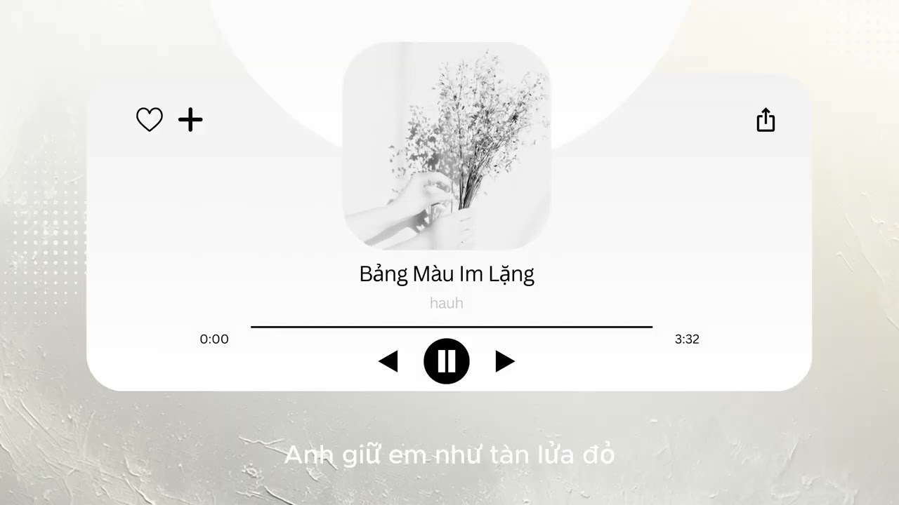 Bảng Màu Im Lặng | hauh | Official Audio | Powered by AI