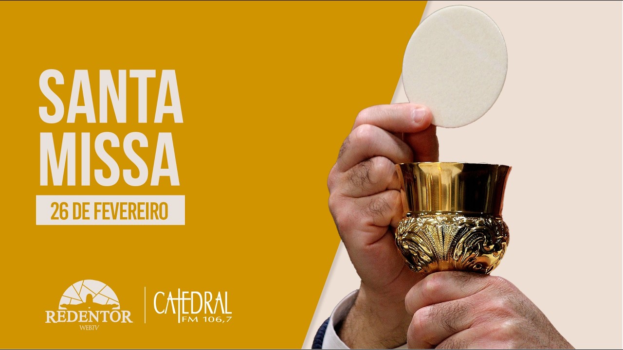 Santa Missa | 1ª Semana da Quaresma | ArqRio | 26/02/2026