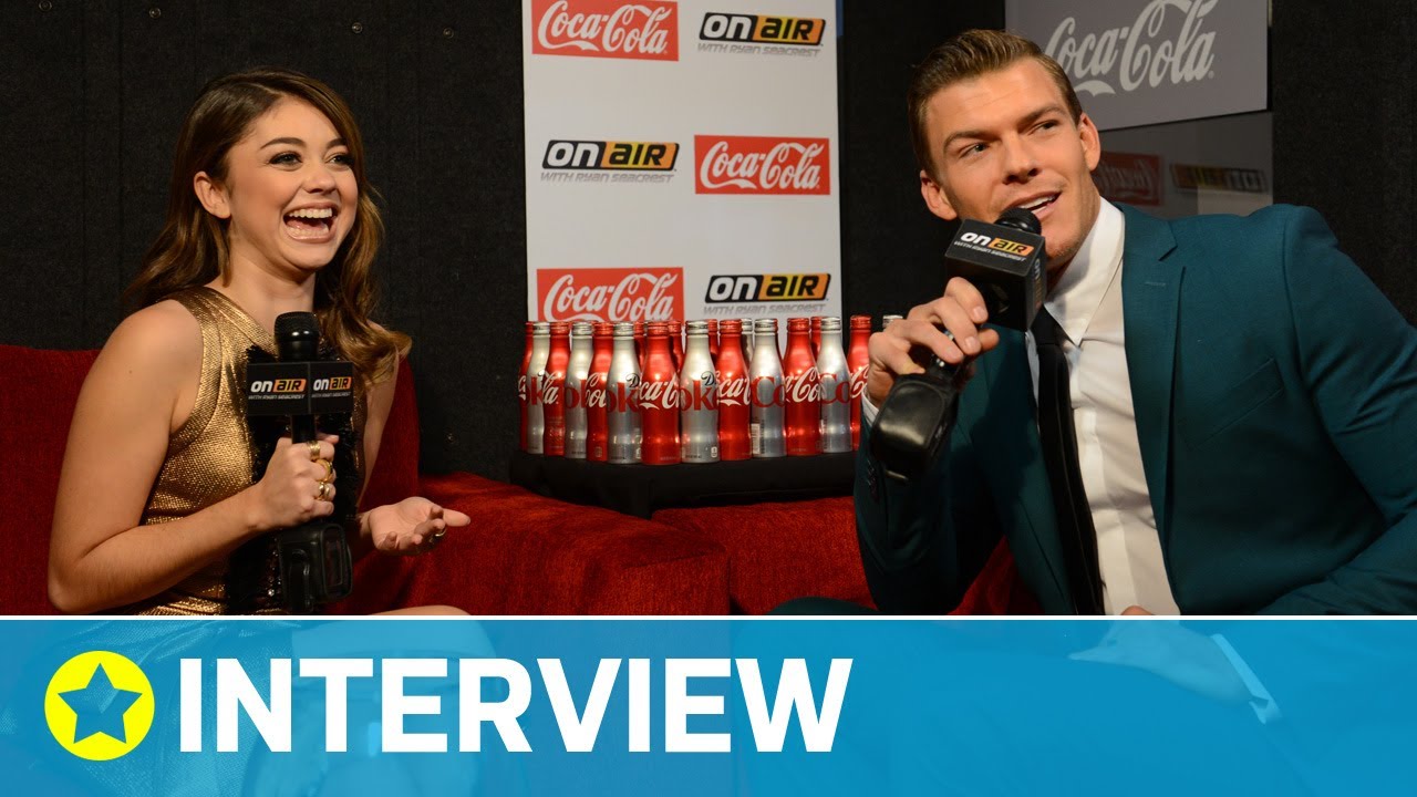 Hunger Games' Alan Ritchson Takes on Sarah Hyland | Interview | On Air with Ryan Seacrest