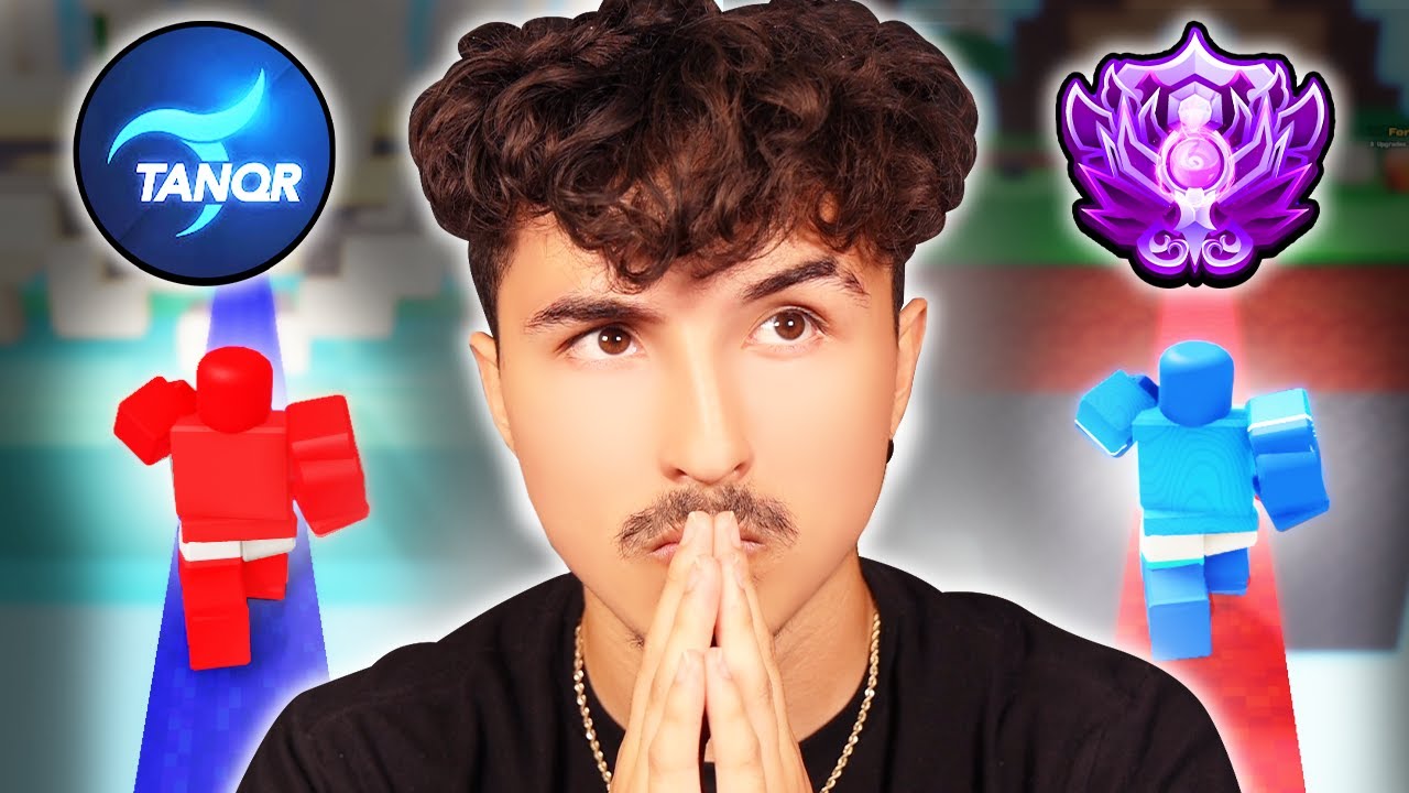 Угадай, кто ютубер, а кто профессионал в Roblox BedWars!
