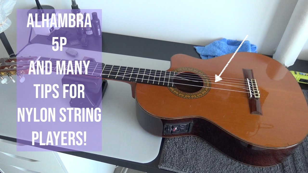 1995 Alhambra 5PCW classical Guitar and Tips Galore for nylon strings players! Playing at the end!