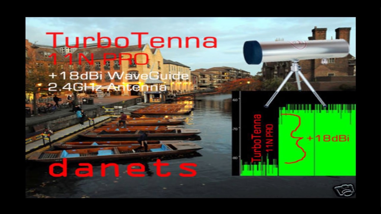 +18dBi TurboTenna WiFi Cantenna 2.4GHz #173