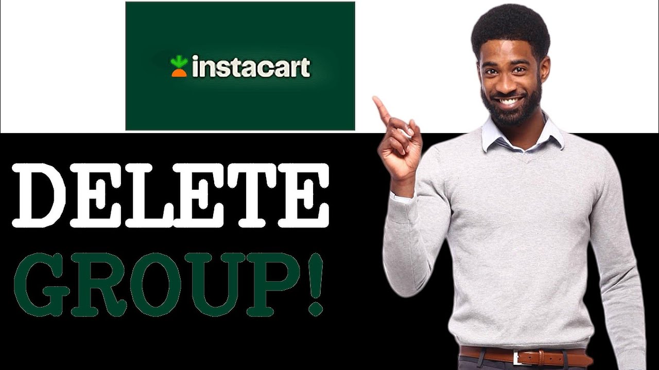 How To Delete A Group Cart In Instacart (2025)