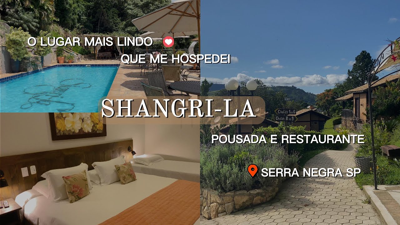 O lugar mais lindo que já fiquei ❤️ Pousada e Restaurante Shangri-la - Serra Negra - SP