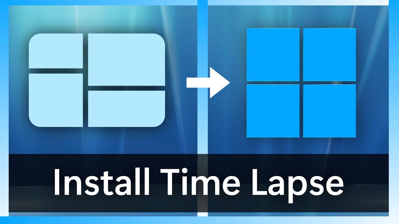 Installing Windows 1.01 to Windows 11 - Time Lapse