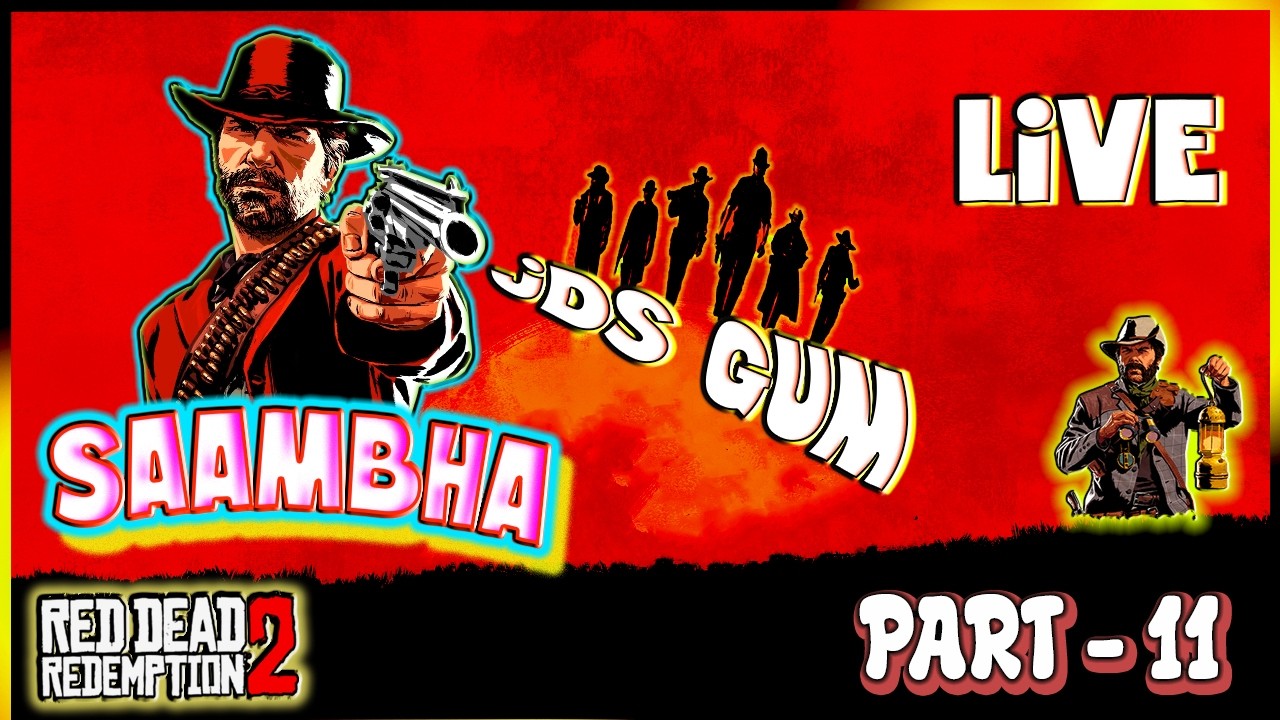 Red Dead Redemption 2 Gameplay  part-11 LIVE #RedDeadRedemption2#RDR2#RDR2Live#GamingLive#loop#anime
