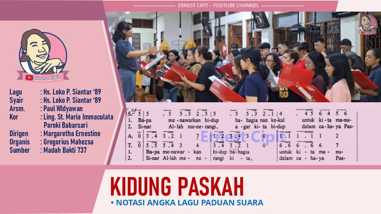 Kidung Paskah | Madah Bakti 737 | Lingkungan Santa Maria Immaculata