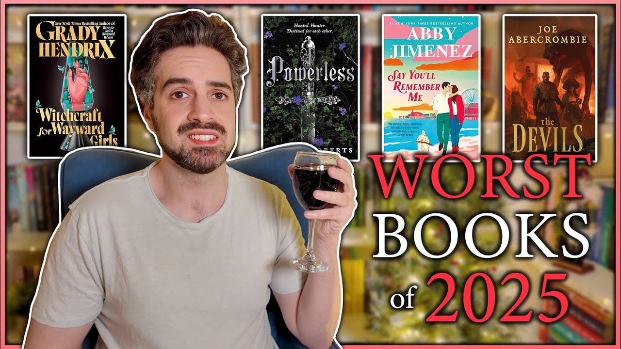 Худшие книги, которые я прочитал в 2025 году 🚫📚