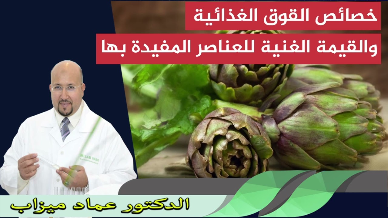 خصائص القوق الغذائية والقيمة الغنية للعناصر المفيدة بها الدكتور عماد ميزاب