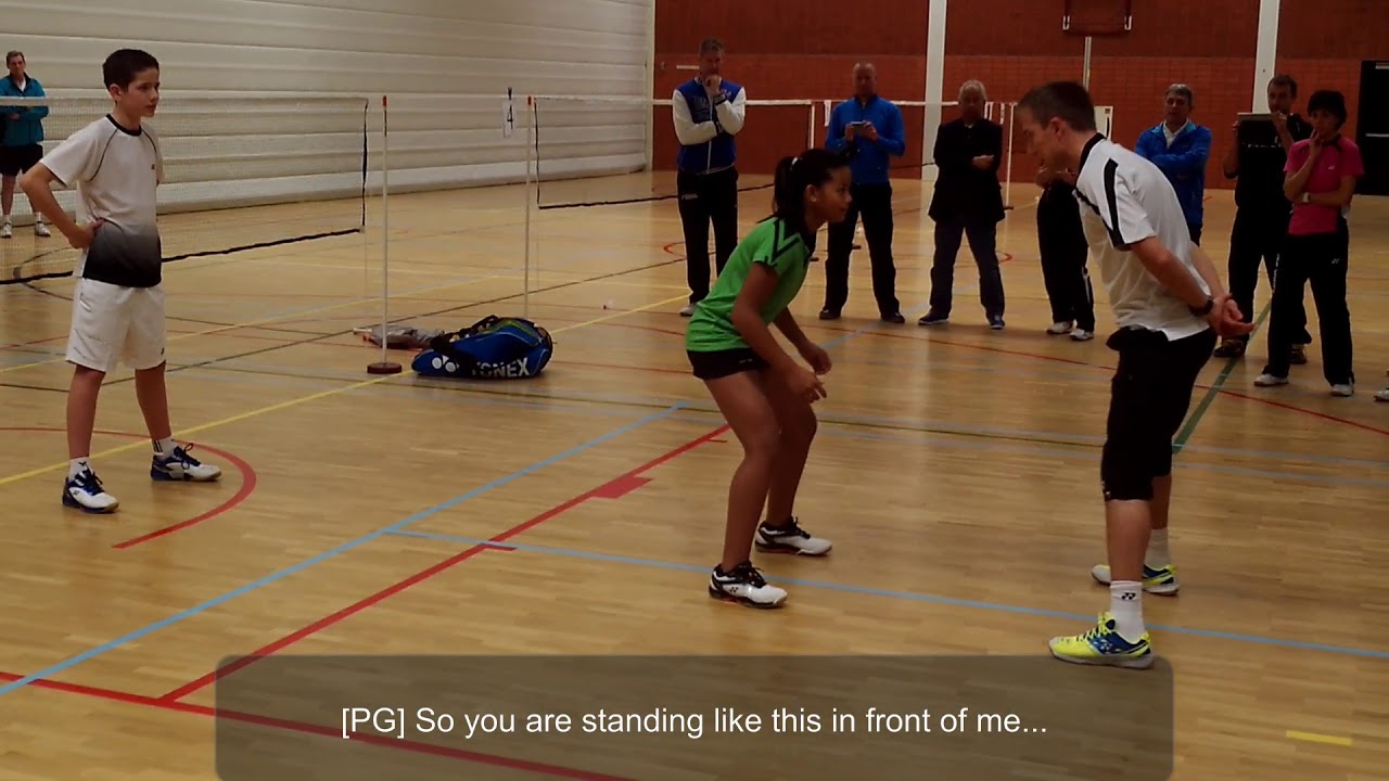 Peter Gade Split Step exercise [ ENG SUB]