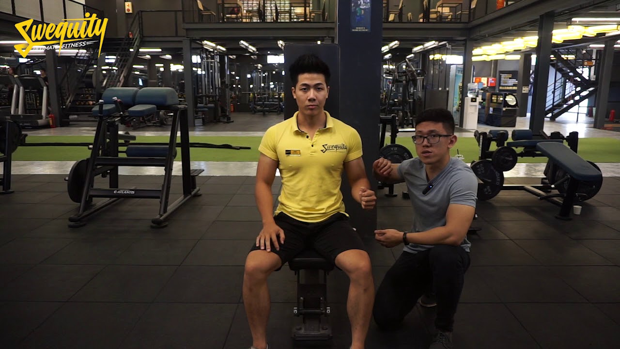[TA02] Tập tay trước - Seated Hammer curl