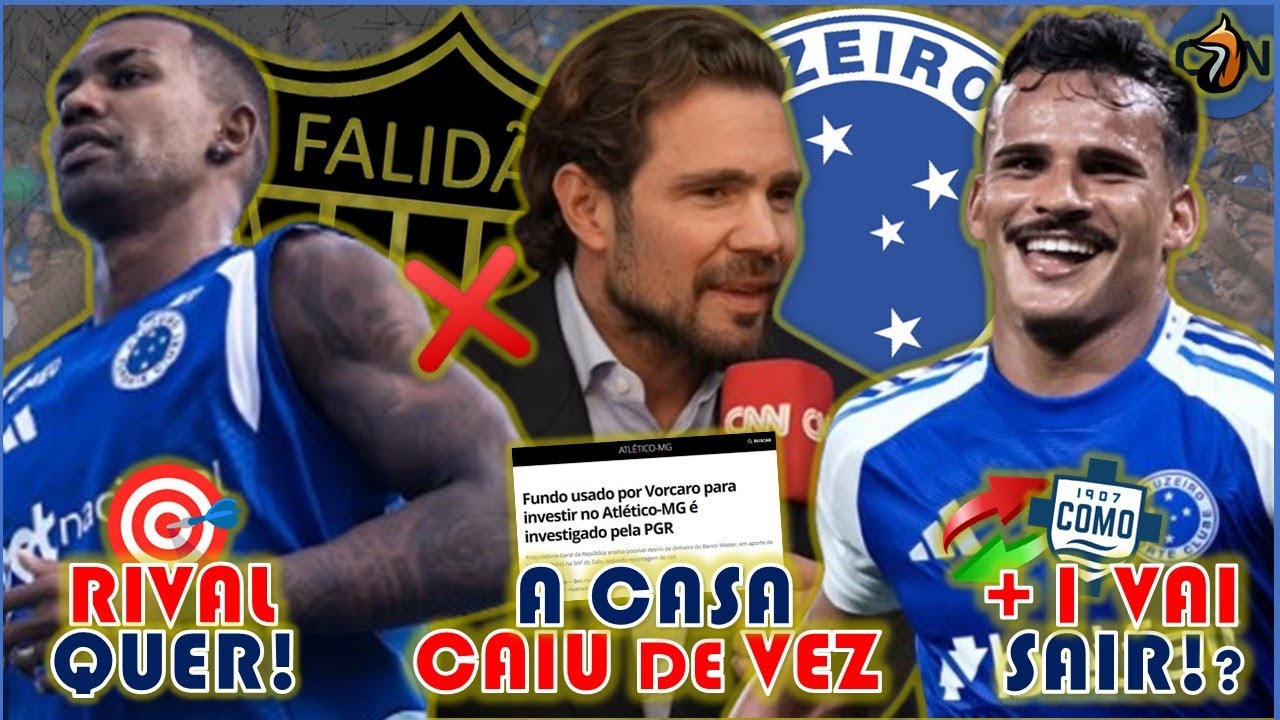 🔥❌️ A CASA CAIU NO ATLÉTICO, FRAUDE REVELADA 🚨 WALACE INDO PRO RIVAL? 📝 KAIKI SAINDO PRA ITÁLIA? E+