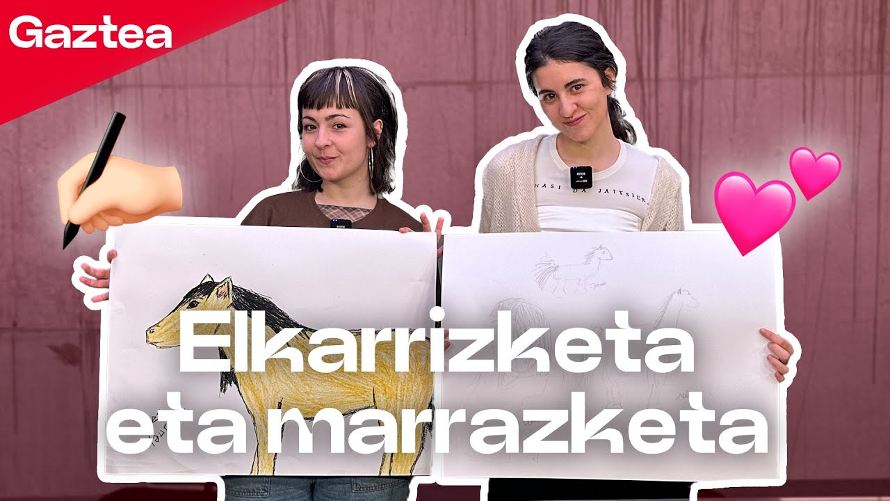 IZARO eta OLAIA INZIARTEri ELKARRIZKETA + ZALDI MARRAZKETA LEHIAKETA | Gaztea
