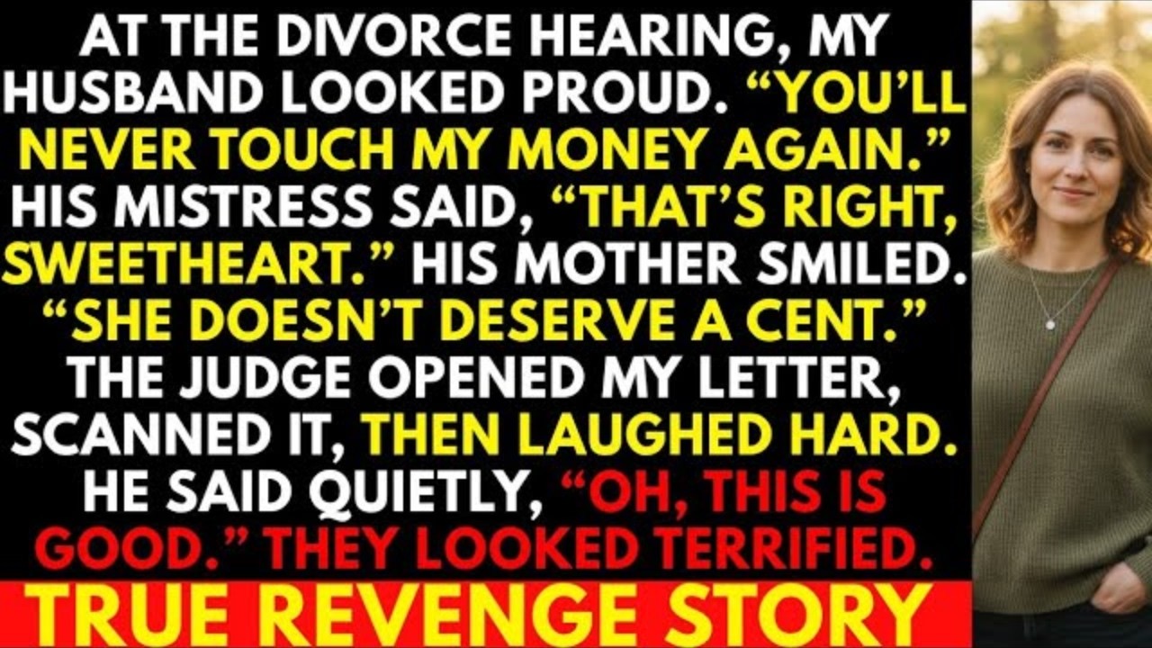 He Said, “You’ll Never Touch My Money Again.” the Judge Read My Letter and Couldn’t Stop Laughing