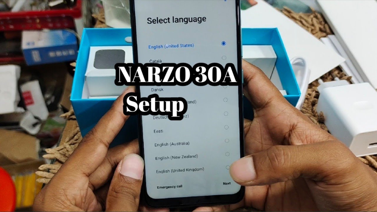How to setup Realme Narzo 30A || Narzo 30A Setup