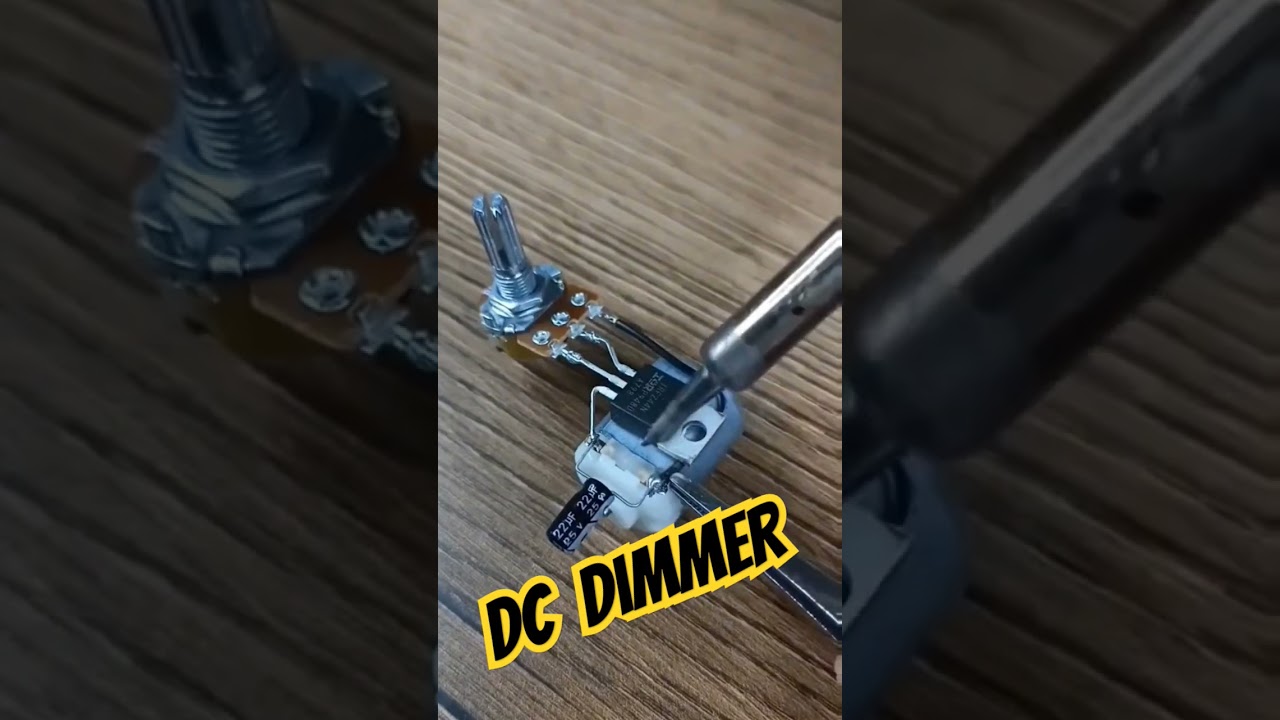 DC dimmer #dimmer #electrical #voltageregulator