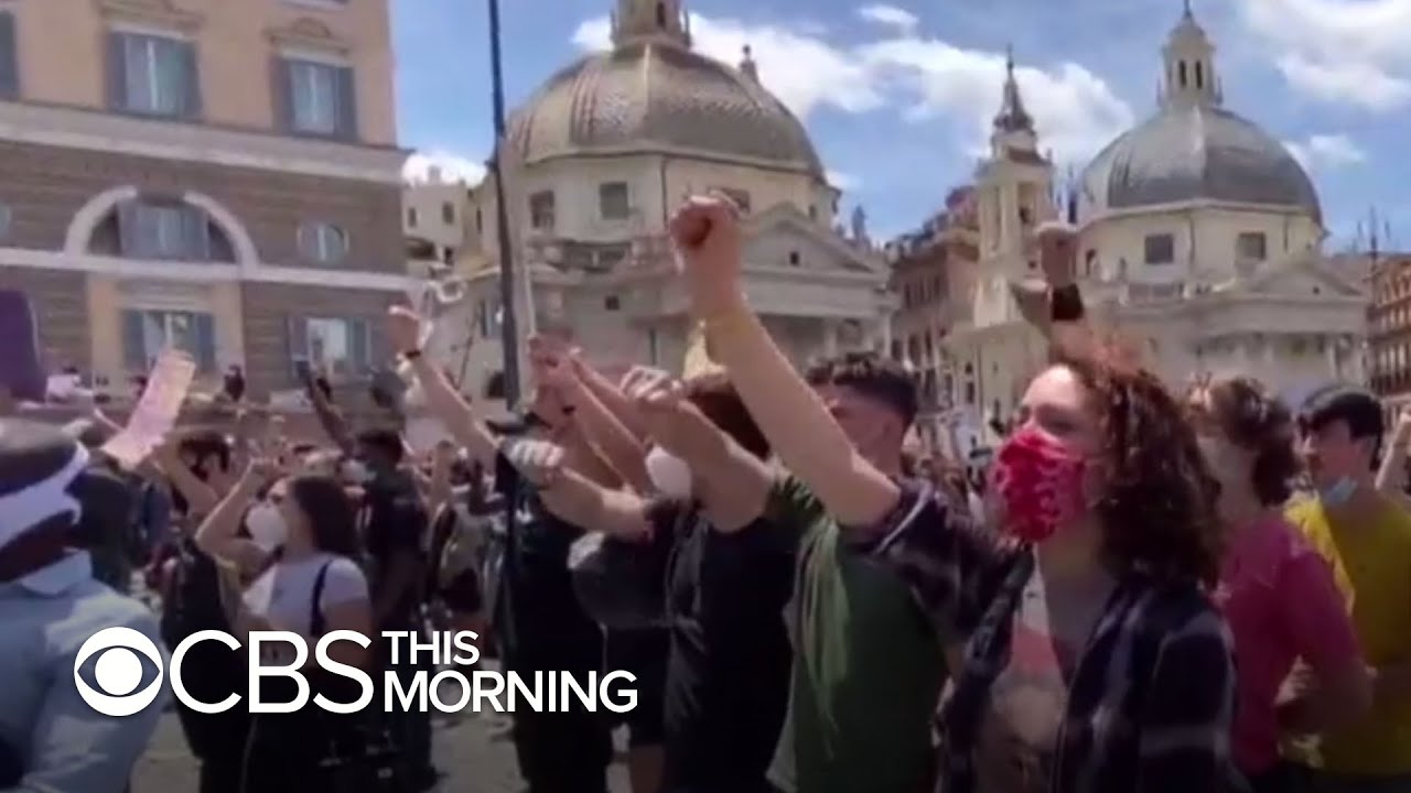 Worldwide protests honor George Floyd and Black Lives Matter in defiance of coronavirus fears
