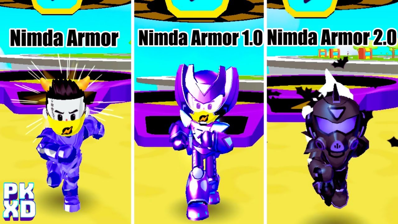 Испытание боевых доспехов в Crazy Run || Часть-3 || Nimda Armor против Nimda Armor 1.0 против Nimda Armor 2.0