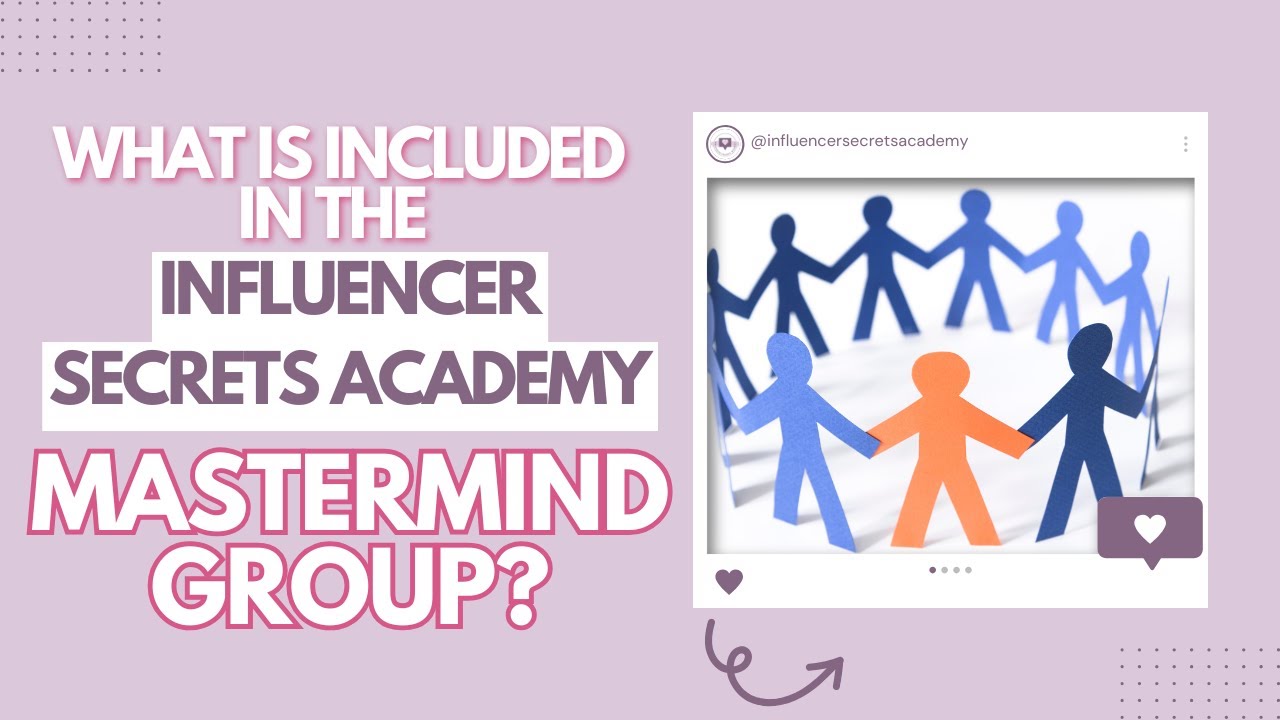 The Influencer Secrets Academy Mastermind &ndash; Your Shortcut t - Live via OneStream Live #onestreamlive