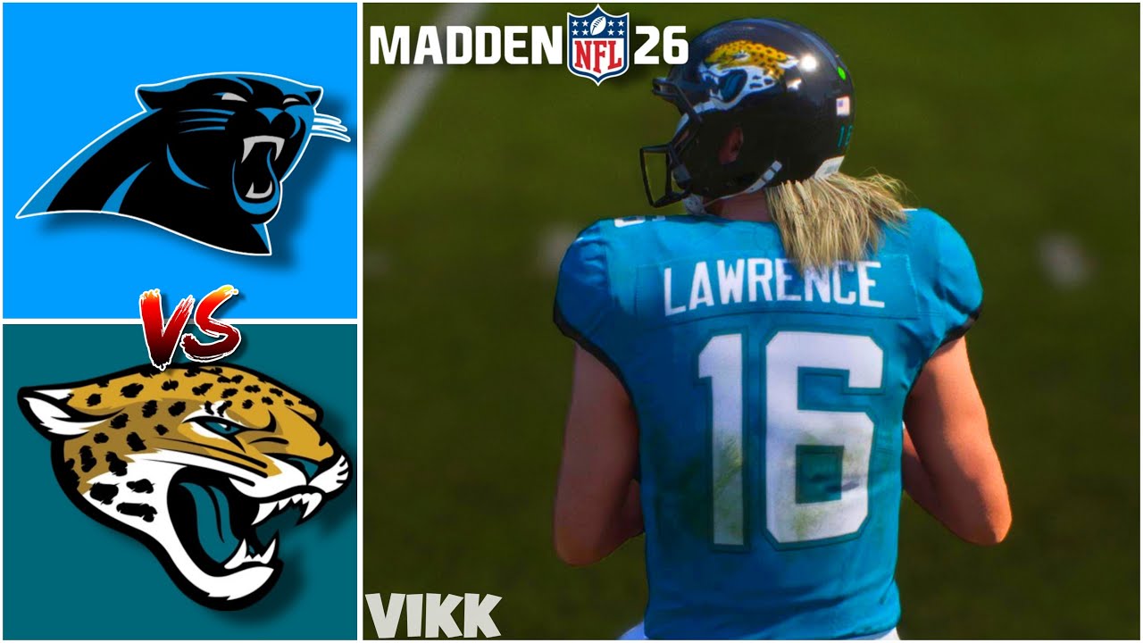 Panthers vs. Jaguars Week 1 Simulation | Madden 26