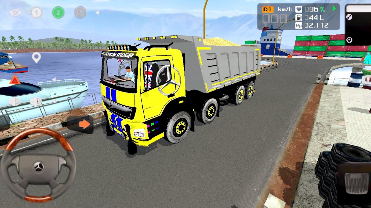 Bharat Benz Tipper Truck Heavy Load Challenge 🚛 | Indian Truck Driving Game 2026 - Android gameplay 