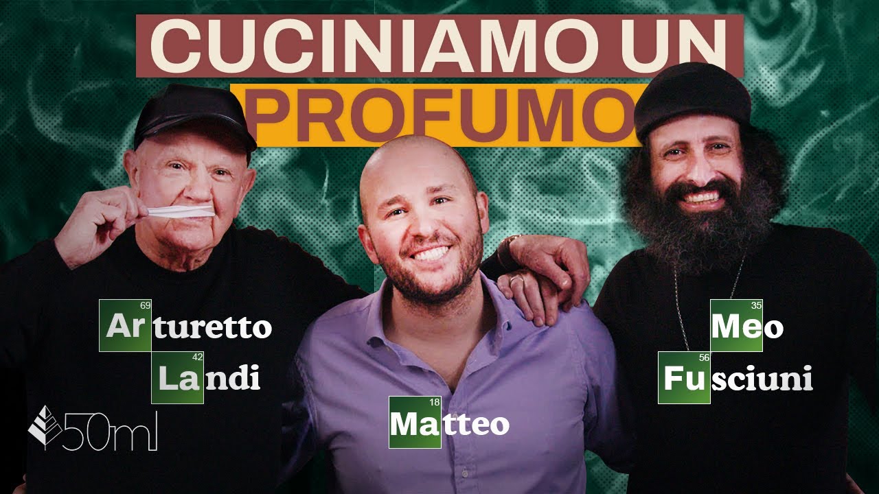 Creiamo un Profumo di Nicchia LIVE con ARTURETTO LANDI e MEO FUSCIUNI!🍏