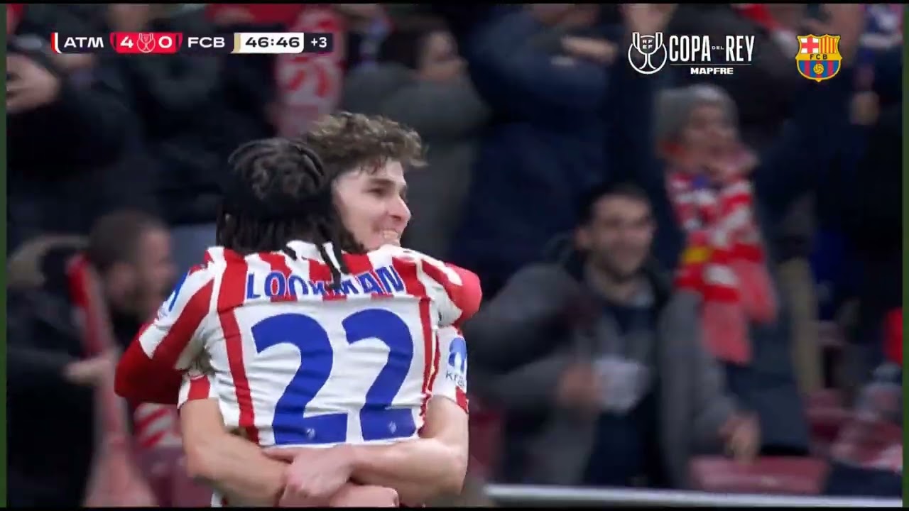 Barcelona 0-4 Atletico Madrid (Highlights) Кубок Короля 
