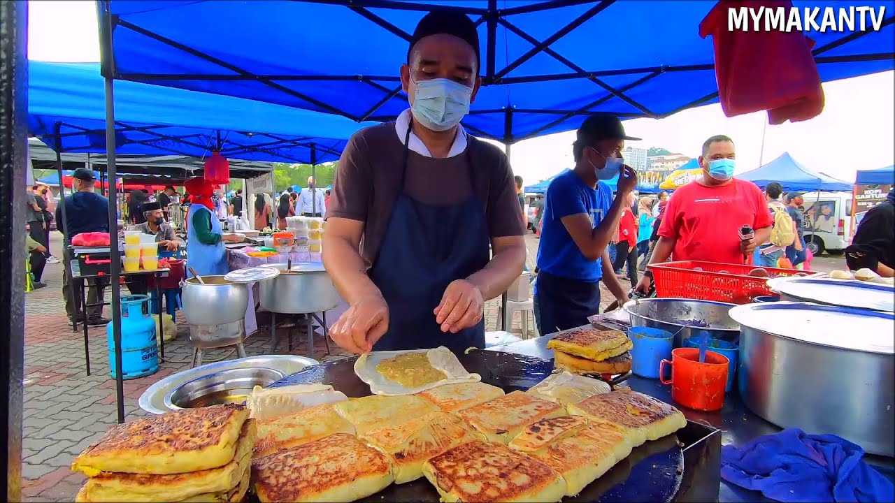 Malaysian Street Food - Murtabak @ Ramadhan Bazaar Shah Alam