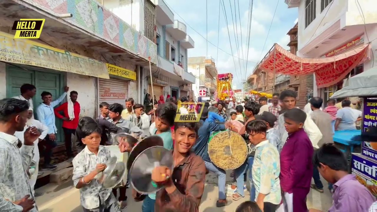 मेड़ता सिटी का ऐतिहासिक मोहर्रम ताजिया — एकता, आस्था और भाईचारे की मिसाल 💚🕌