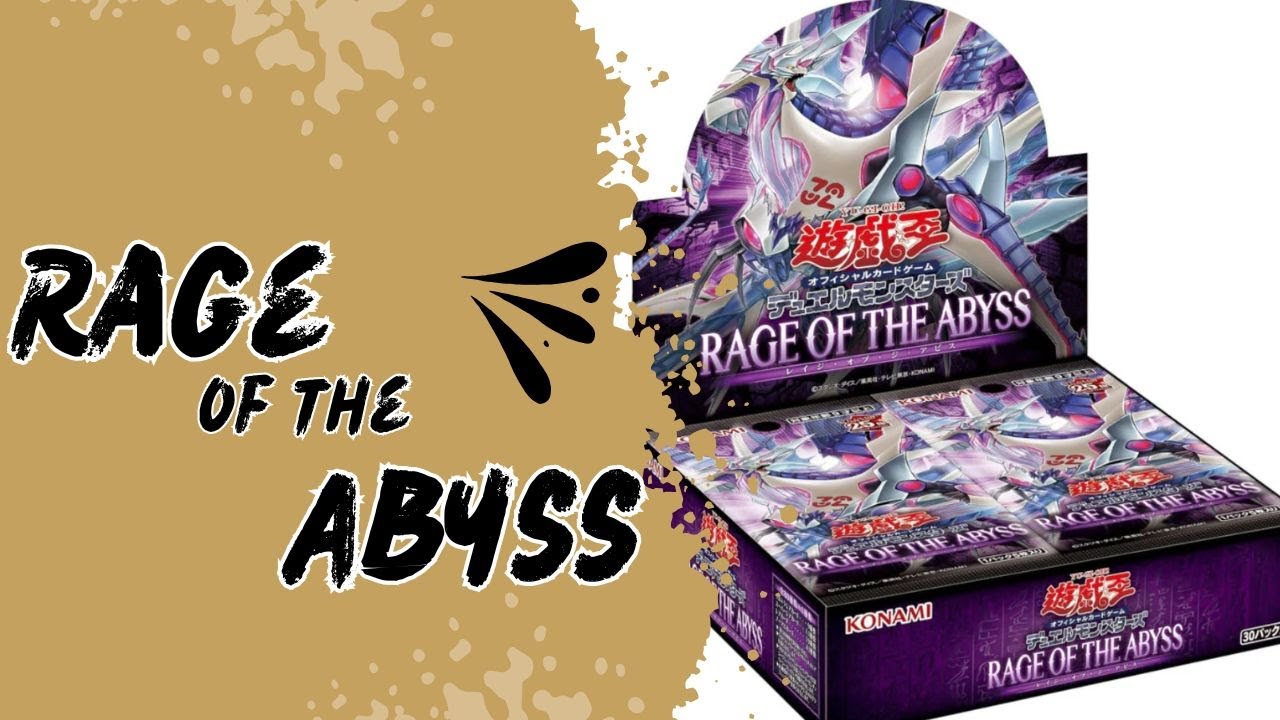 YuGiOh! AE box opening (Rage of the Abyss)