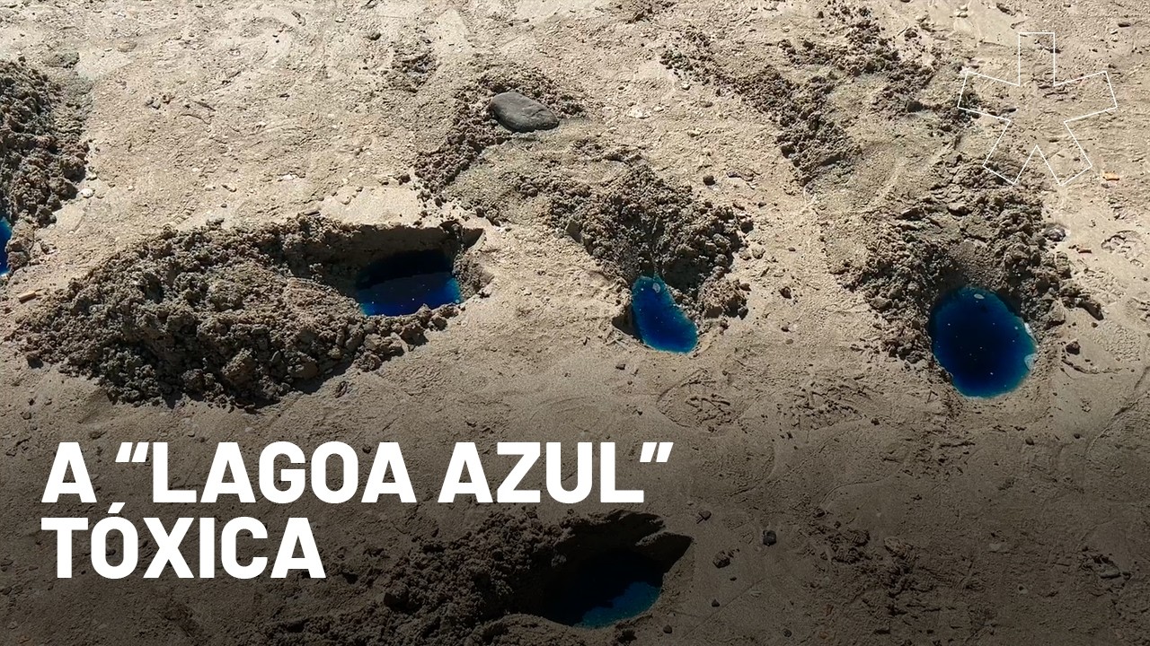 O mistério do líquido colorido que brotou em praia famosa de Salvador