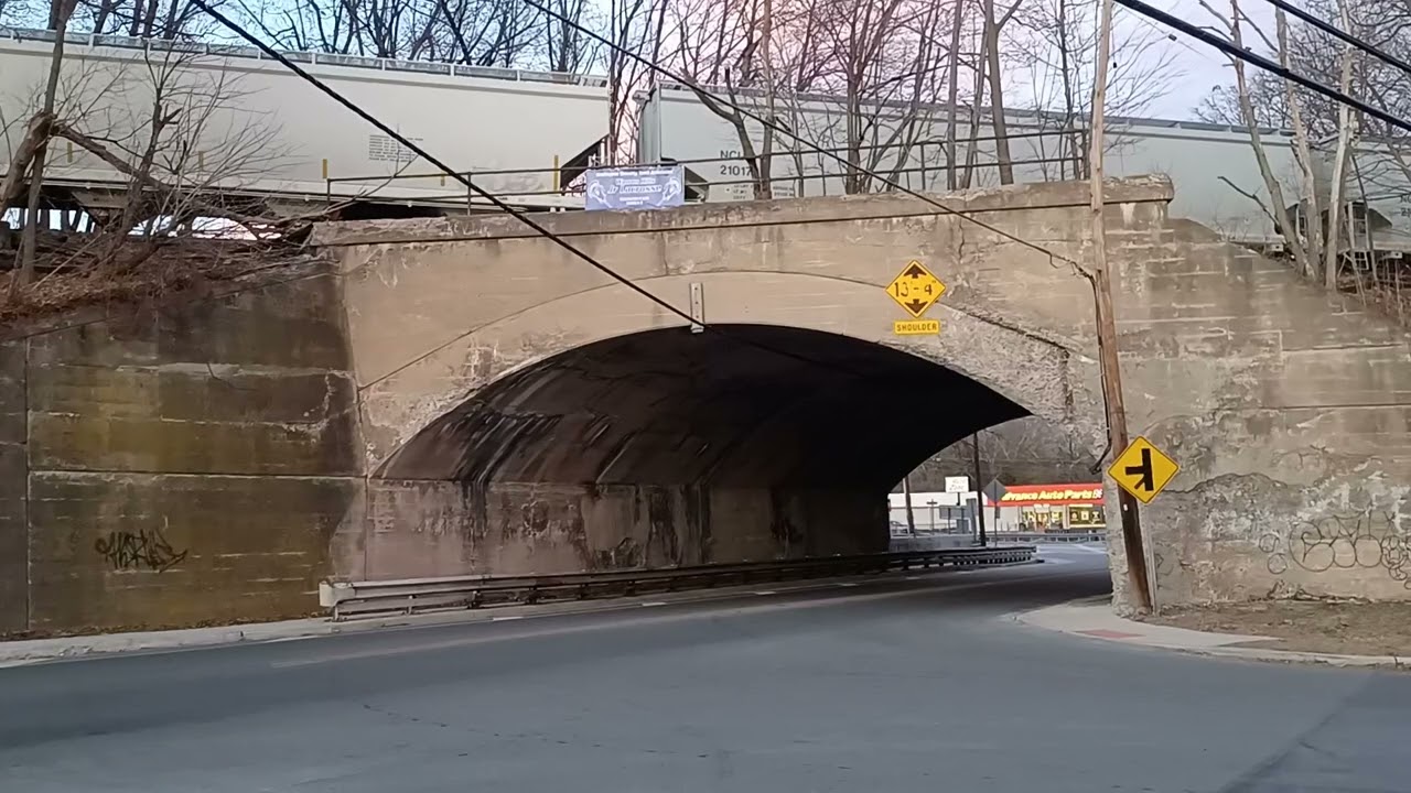 History at the Rt 57 Lackawanna Underpass in Washington NJ