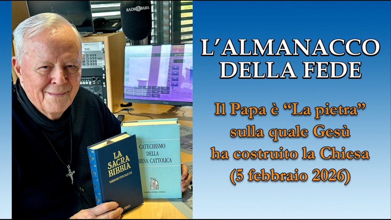 L'ALMANACCO DELLA FEDE di P. Livio: Il Papa è 