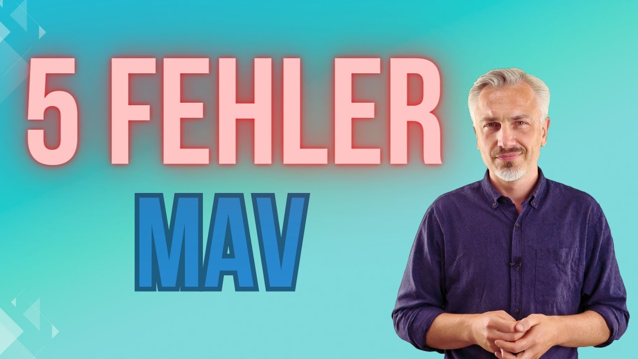 5 Fehler die (fast) jede neue MAV macht