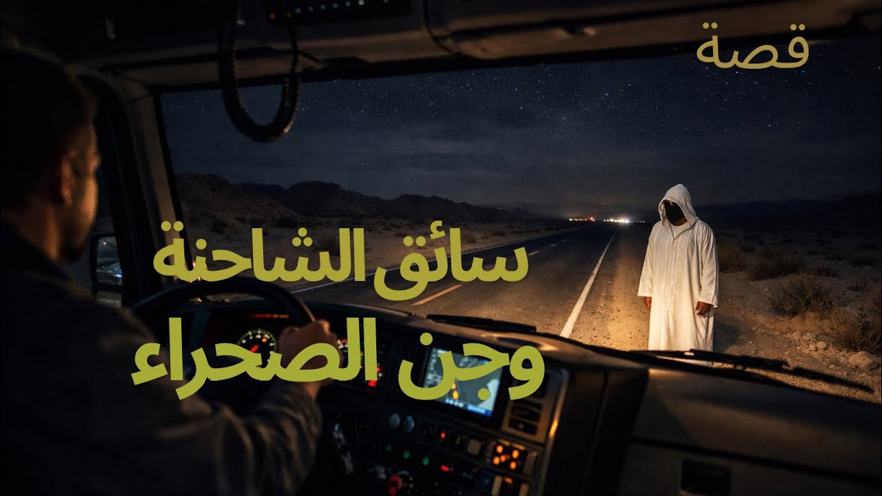 قصة كلها رعب لسائق شاحنة مع جن الصحراء