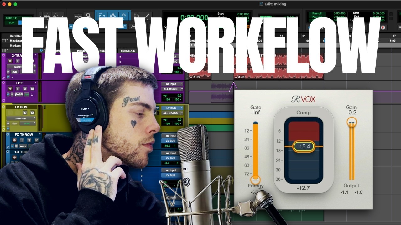 Recording, Mixing & Mastering An ENTIRE Song From SCRATCH  In ProTools