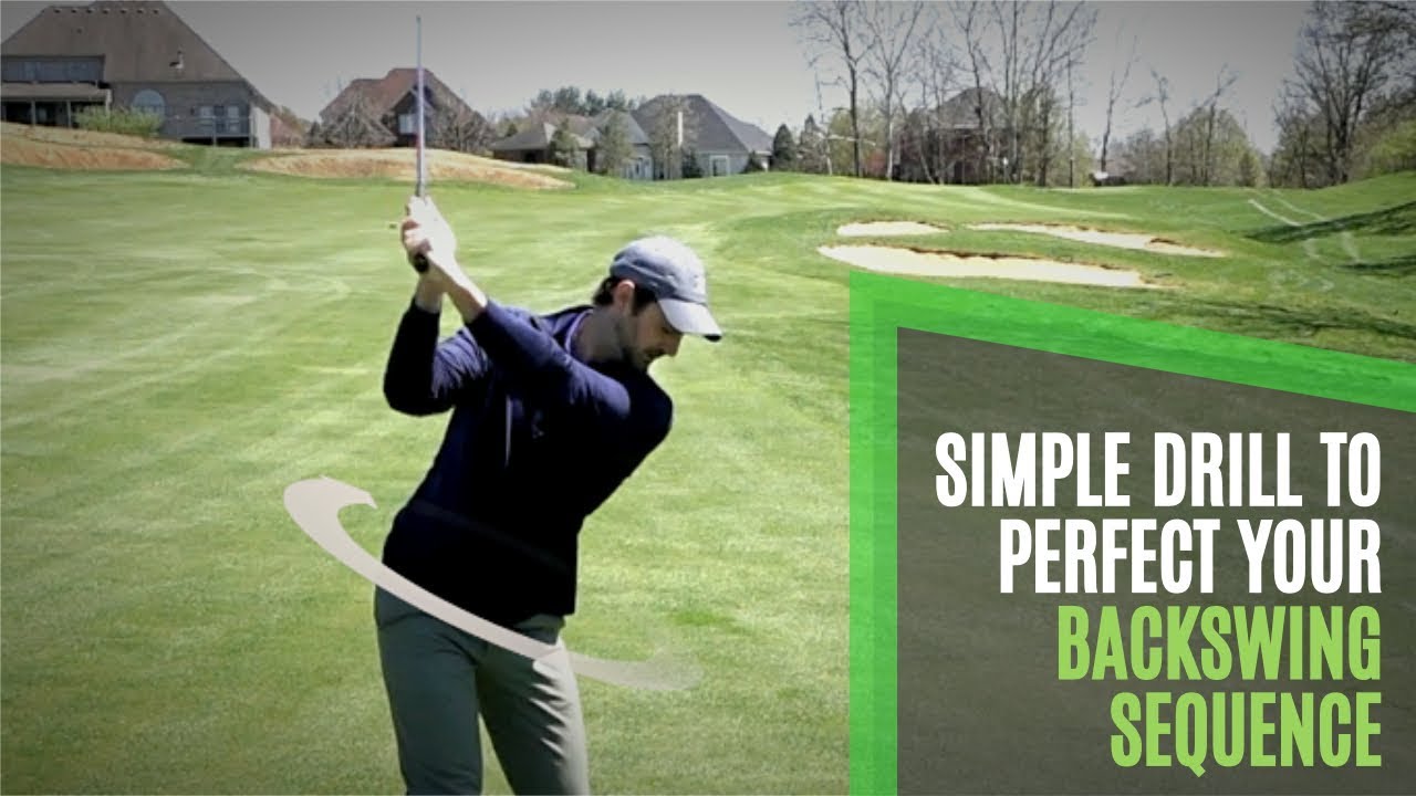 Backswing Sequence Simple Drill to Find Your Slot and Timing